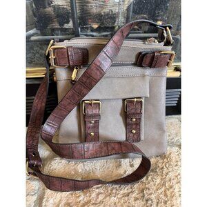 Dasein Women Casual Crossbody Faux Leather Messenger Bag Buckle Handbags Purses